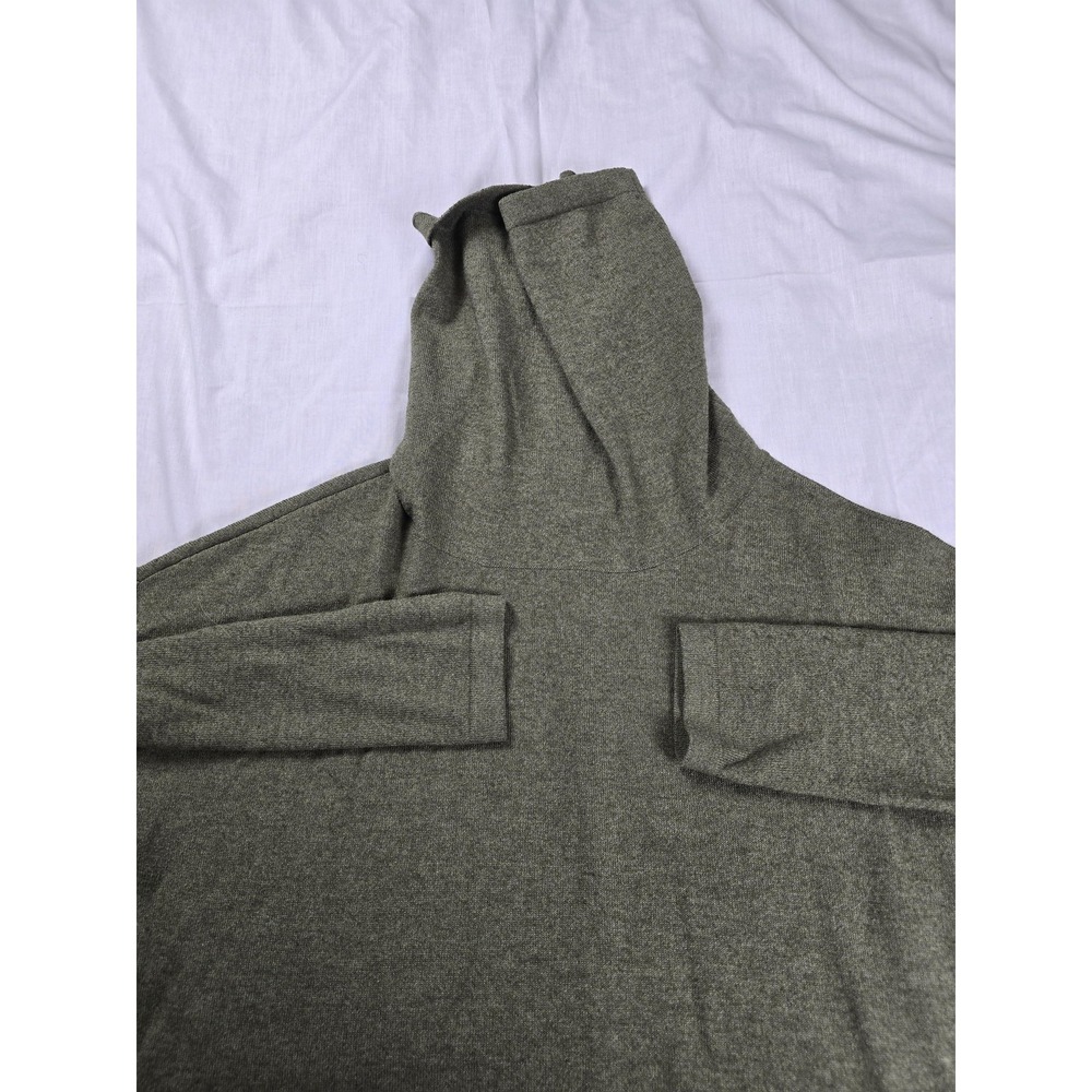 The North Face Sweater Womens Medium Green Merino Wool Blend Turtleneck‎ Tunic